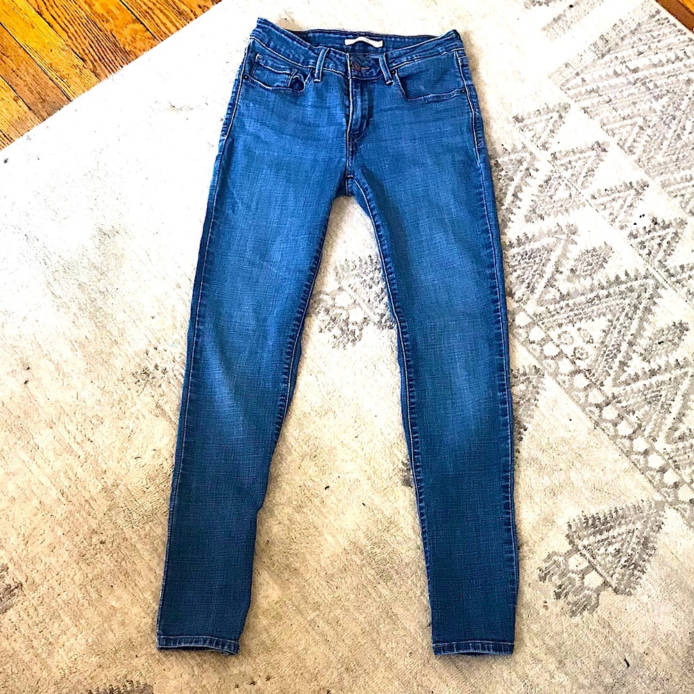 Levi’s Medium Blue Skinny Jean - Picture 7 of 9